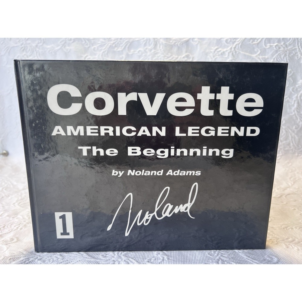 Corvette : The American Legend Hardcover By Noland Adam's Vintage 90's